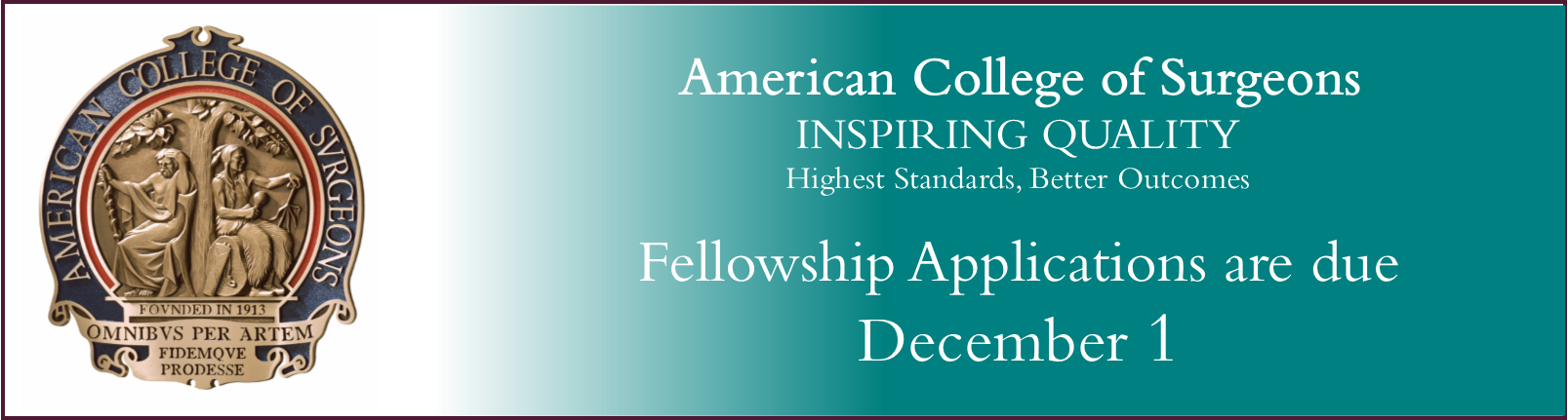 Fellowship Deadline